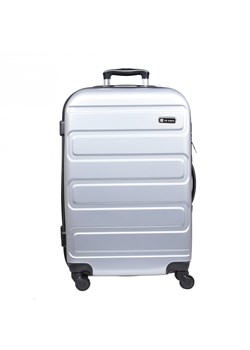 Srebrna średnia walizka 64 cm Alexa ze sklepu Słoń Torbalski w kategorii Walizki - zdjęcie 187694867