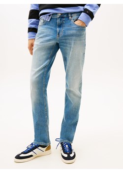 Tommy Jeans Dżinsy - Scanton Slim Mężczyźni Bawełna bielony jednolity ze sklepu vangraaf w kategorii Jeansy męskie - zdjęcie 187695187