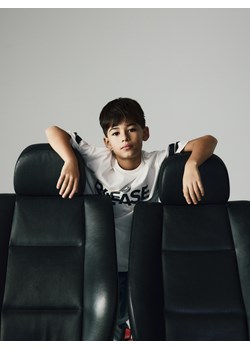 Reserved - T-shirt z nadrukiem - złamana biel ze sklepu Reserved w kategorii T-shirty chłopięce - zdjęcie 187695285