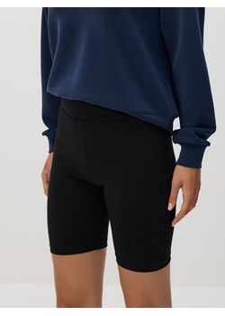 Reserved - Bawełniane kolarki - czarny ze sklepu Reserved w kategorii Szorty - zdjęcie 187695535