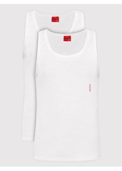 HUGO Komplet tank topów 50469778 Biały Slim Fit ze sklepu MODIVO w kategorii Podkoszulki męskie - zdjęcie 187696255