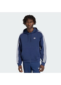 adidas Bluza adicolor Spacer KD4086 Granatowy Loose Fit ze sklepu MODIVO w kategorii Bluzy męskie - zdjęcie 187696256