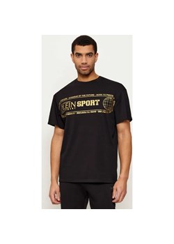 Plein Sport T-shirt Logo Lettering | Loose fit ze sklepu Gomez Fashion Store w kategorii T-shirty męskie - zdjęcie 187696926