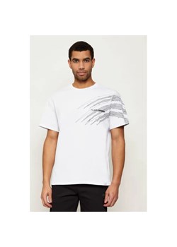 Plein Sport T-shirt Scratch | Regular Fit ze sklepu Gomez Fashion Store w kategorii T-shirty męskie - zdjęcie 187696996