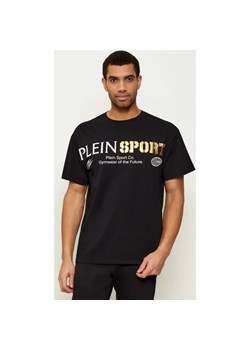 Plein Sport T-shirt Chest Logo | Loose fit ze sklepu Gomez Fashion Store w kategorii T-shirty męskie - zdjęcie 187698257