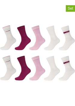 s.Oliver Skarpety (10 par) w kolorze biało-różowo-ciemnoczerwonym ze sklepu Limango Polska w kategorii Skarpetki męskie - zdjęcie 187698377