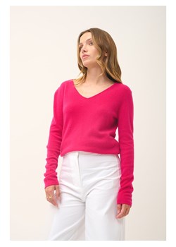 Just Cashmere Kaszmirowy sweter &quot;Joan&quot; w kolorze różowym ze sklepu Limango Polska w kategorii Swetry damskie - zdjęcie 187698498