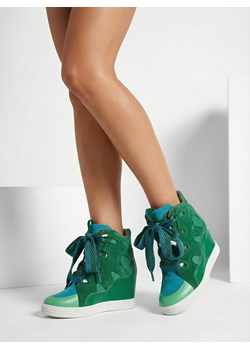 Royalfashion botki na koturnie damskie Ropon ze sklepu royalfashion.pl w kategorii Botki - zdjęcie 187698905