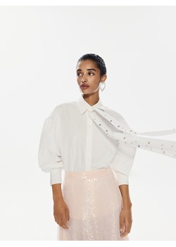 Reserved - Koszula z wiązaniem - biały ze sklepu Reserved w kategorii Koszule damskie - zdjęcie 187699347