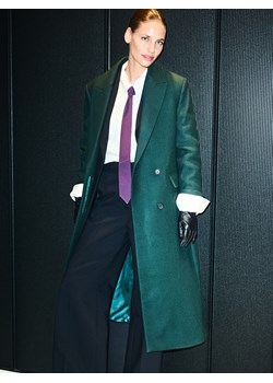 Reserved - Płaszcz z wełną Bellandi - morski ze sklepu Reserved w kategorii Płaszcze damskie - zdjęcie 187699975