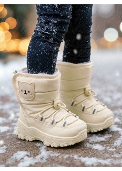 Sinsay - Pikowane śniegowce - kremowy ze sklepu Sinsay w kategorii Zabawki - zdjęcie 187700248