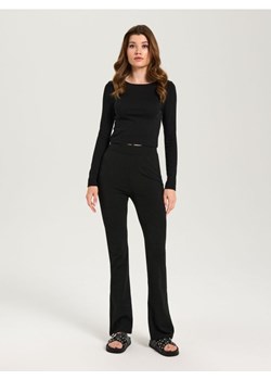 Sinsay - Spodnie flare - czarny ze sklepu Sinsay w kategorii Spodnie damskie - zdjęcie 187700257