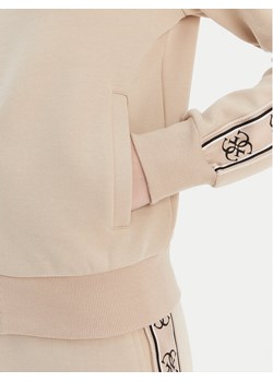 Guess Bluza V2YQ16 KB3P2 Beżowy Regular Fit ze sklepu MODIVO w kategorii Bluzy damskie - zdjęcie 187700358