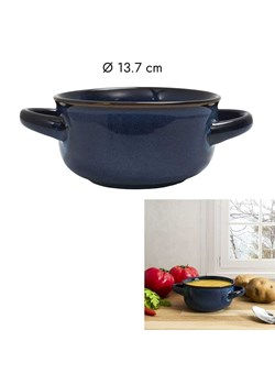 Make a Wish Miska w kolorze granatowym na zupę - Ø 13,7 cm ze sklepu Limango Polska w kategorii Naczynia - zdjęcie 187700729