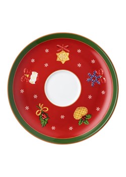 Hutschenreuther Spodek &quot;Happy Wintertime&quot; w kolorze zielono-czerwonym - Ø 16,4 cm ze sklepu Limango Polska w kategorii Dzbanki i zaparzacze - zdjęcie 187701169