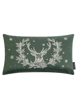 Magma Heimtex Poszewka &quot;Hunter&quot; w kolorze zielonym na poduszkę - 30 x 50 cm ze sklepu Limango Polska w kategorii Poduszki dekoracyjne - zdjęcie 187701299