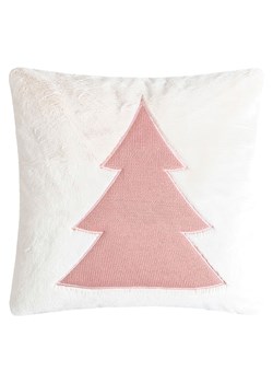 Magma Heimtex Poszewka &quot;Boom&quot; w kolorze biało-jasnoróżowym na poduszkę - 45 x 45 cm ze sklepu Limango Polska w kategorii Poduszki dekoracyjne - zdjęcie 187701315