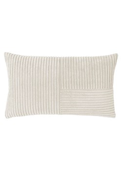 Magma Heimtex Poszewka &quot;Shara&quot; w kolorze beżowym na poduszkę - 30 x 50 cm ze sklepu Limango Polska w kategorii Poduszki dekoracyjne - zdjęcie 187701349