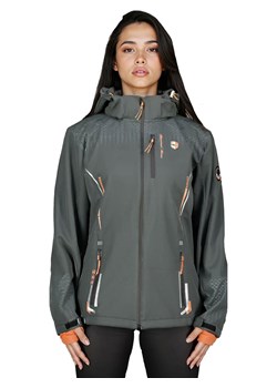 Geographical Norway Kurtka softshellowa "Trelina" w kolorze ciemnoszarym ze sklepu Limango Polska w kategorii Kurtki damskie - zdjęcie 187701435