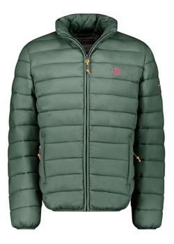 Geographical Norway Kurtka pikowana &quot;Amigolor&quot; w kolorze zielonym ze sklepu Limango Polska w kategorii Kurtki męskie - zdjęcie 187701476