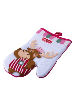 Fackelmann Rękawica kuchenna w kolorze biało-czerwonym - 28 x 18 cm ze sklepu Limango Polska w kategorii Tekstylia kuchenne - zdjęcie 187701556