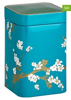 Eigenart Puszki (3 szt.) &quot;Japan&quot; w kolorze niebiesko-czerwonym na herbatę - 100 g ze sklepu Limango Polska w kategorii Dzbanki i zaparzacze - zdjęcie 187701638