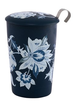 Eigenart Kubek &quot;Luna&quot; w kolorze granatowym do herbaty - 350 ml ze sklepu Limango Polska w kategorii Dzbanki i zaparzacze - zdjęcie 187701656