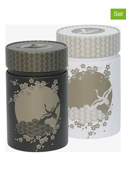 Eigenart Puszki (2 szt.) &quot;Komorebi&quot; w kolorze złoto-czarnym na herbatę - 125 g ze sklepu Limango Polska w kategorii Dzbanki i zaparzacze - zdjęcie 187701696