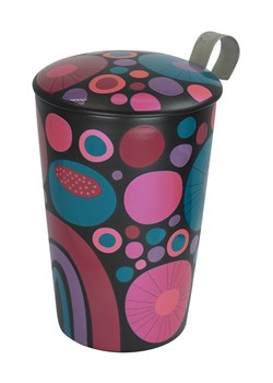 Eigenart Kubek &quot;Cheerful&quot; w kolorze różowym do herbaty - 350 ml ze sklepu Limango Polska w kategorii Dzbanki i zaparzacze - zdjęcie 187701716