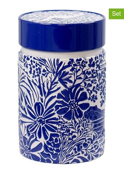 Eigenart Puszki (3 szt.) w kolorze niebiesko-pomarańczowo-turkusowym na herbatę - 125 g ze sklepu Limango Polska w kategorii Dzbanki i zaparzacze - zdjęcie 187701738