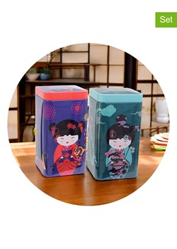 Eigenart Puszki (2 szt.) w kolorze różowo-pomarańczowym na herbatę - 500 g ze sklepu Limango Polska w kategorii Dzbanki i zaparzacze - zdjęcie 187701746