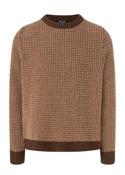 Maerz Muenchen Wełniany sweter w kolorze jasnobrązowym ze sklepu Limango Polska w kategorii Swetry męskie - zdjęcie 187701818