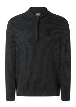 Maerz Muenchen Wełniany sweter w kolorze antracytowym ze sklepu Limango Polska w kategorii Swetry męskie - zdjęcie 187701895