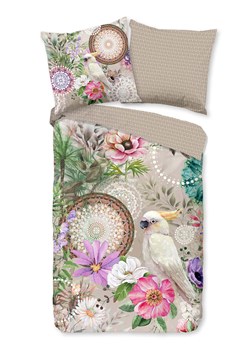 Hip Komplet pościeli satynowej w kolorze beżowym ze sklepu Limango Polska w kategorii Pościele - zdjęcie 187702096