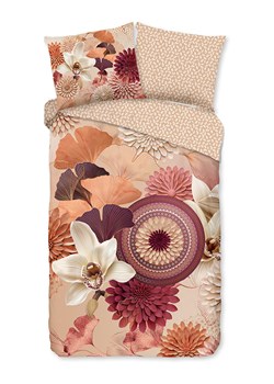 Descanso Komplet pościeli satynowej &quot;Quente&quot; w kolorze beżowym ze sklepu Limango Polska w kategorii Pościele - zdjęcie 187702198