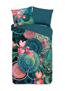 Hip Komplet pościeli satynowej &quot;Zarha&quot; w kolorze morsko-jasnoróżowym ze sklepu Limango Polska w kategorii Pościele - zdjęcie 187702199