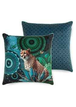 Hip Poduszka &quot;Nyah&quot; w kolorze morskim ze wzorem ze sklepu Limango Polska w kategorii Poduszki dekoracyjne - zdjęcie 187702288