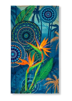 Hip Ręcznik plażowy &quot;Novia&quot; w kolorze niebieskim ze sklepu Limango Polska w kategorii Ręczniki - zdjęcie 187702347