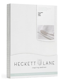 Heckett Lane Prześcieradło satynowe &quot;Elementi&quot; w kolorze białym ze sklepu Limango Polska w kategorii Prześcieradła - zdjęcie 187702968