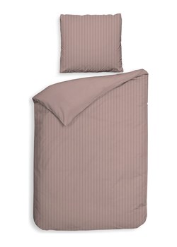 Heckett Lane Komplet pościeli satynowej &quot;Banda&quot; w kolorze jasnoróżowym ze sklepu Limango Polska w kategorii Pościele - zdjęcie 187703077