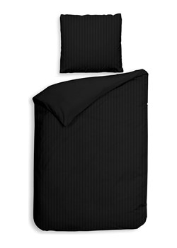 Heckett Lane Komplet pościeli satynowej &quot;Banda&quot; w kolorze czarnym ze sklepu Limango Polska w kategorii Pościele - zdjęcie 187703109