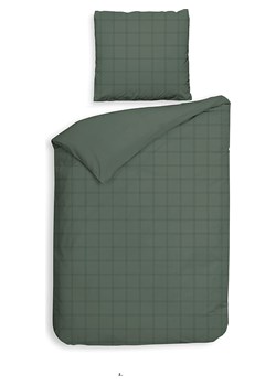 Heckett Lane Komplet pościeli satynowej &quot;Diamante&quot; w kolorze zielonym ze sklepu Limango Polska w kategorii Pościele - zdjęcie 187703176