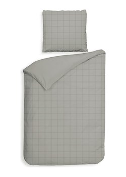 Heckett Lane Komplet pościeli satynowej &quot;Diamante&quot; w kolorze szarym ze sklepu Limango Polska w kategorii Pościele - zdjęcie 187703198