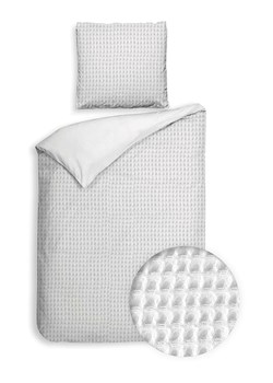 HNL Komplet pościeli perkalowej &quot;Vafala&quot; w kolorze białym ze sklepu Limango Polska w kategorii Pościele - zdjęcie 187703209