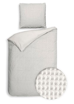 Heckett Lane Komplet pościeli perkalowej &quot;Vafala&quot; w kolorze kremowym ze sklepu Limango Polska w kategorii Pościele - zdjęcie 187703218