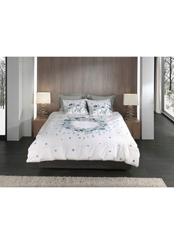 HNL Komplet pościeli &quot;Mikaela&quot; w kolorze biało-niebieskim ze sklepu Limango Polska w kategorii Pościele - zdjęcie 187703248