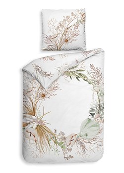 Heckett Lane Komplet pościeli satynowej &quot;Coralline&quot; w kolorze białym ze sklepu Limango Polska w kategorii Pościele - zdjęcie 187703259