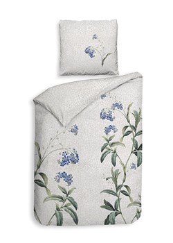 Heckett Lane Komplet pościeli satynowej &quot;Lacie&quot; w kolorze jasnoszaro-niebiesko-zielonym ze sklepu Limango Polska w kategorii Pościele - zdjęcie 187703298