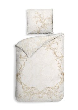 Heckett Lane Komplet pościeli satynowej &quot;Lauren&quot; w kolorze kremowo-beżowym ze sklepu Limango Polska w kategorii Pościele - zdjęcie 187703347