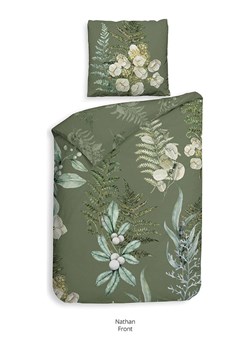 HNL Komplet pościeli twillowej &quot;Nathan&quot; w kolorze zielonym ze sklepu Limango Polska w kategorii Pościele - zdjęcie 187703377